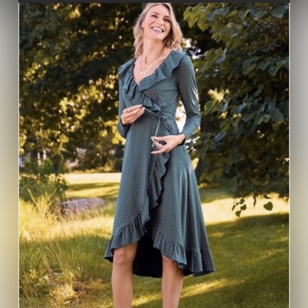 Matilda Jane Women’s Reunion Wrap Dress Small